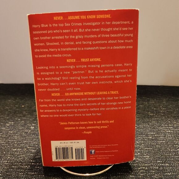 Never Never by Candice Fox and James Patterson Large Paperback - Picture 2 of 5